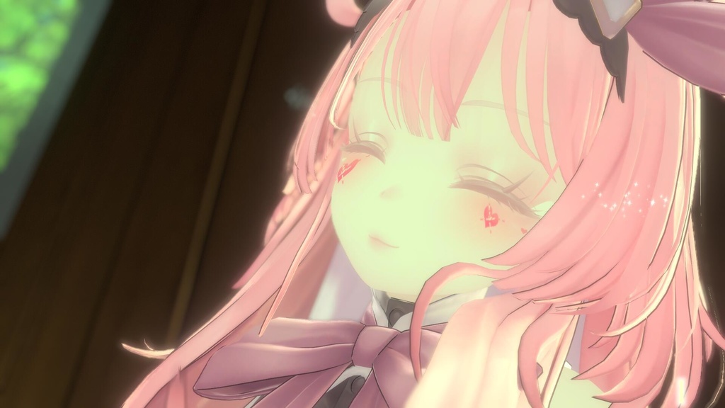 【Selestia/セレスティア専用】Magic heart make up&light eyes&sweet pink body texture