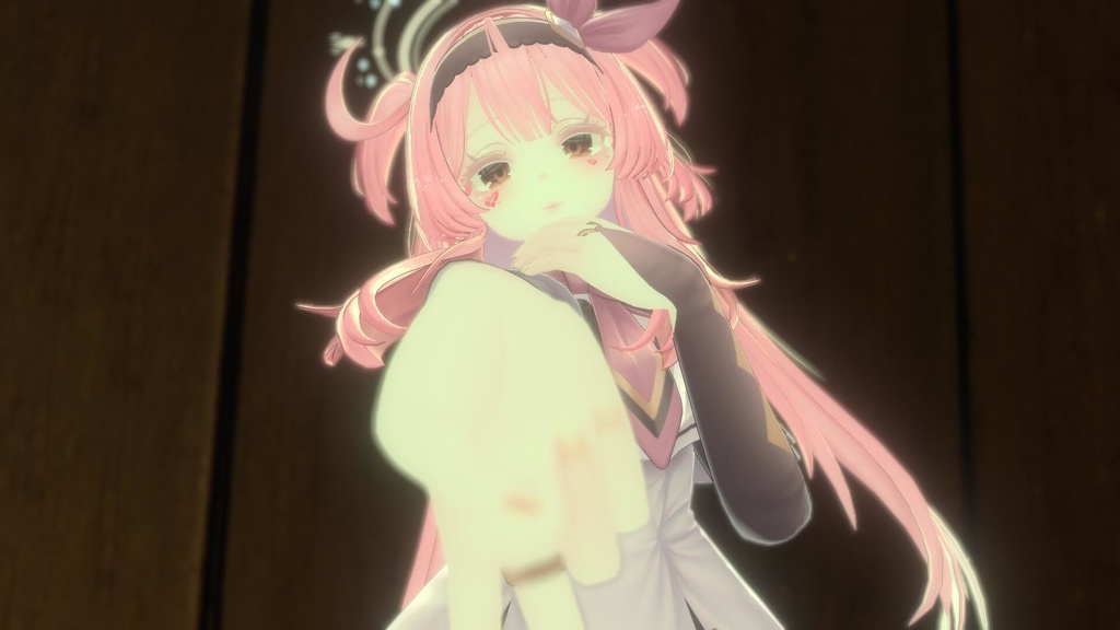 【Selestia/セレスティア専用】Magic heart make up&light eyes&sweet pink body texture