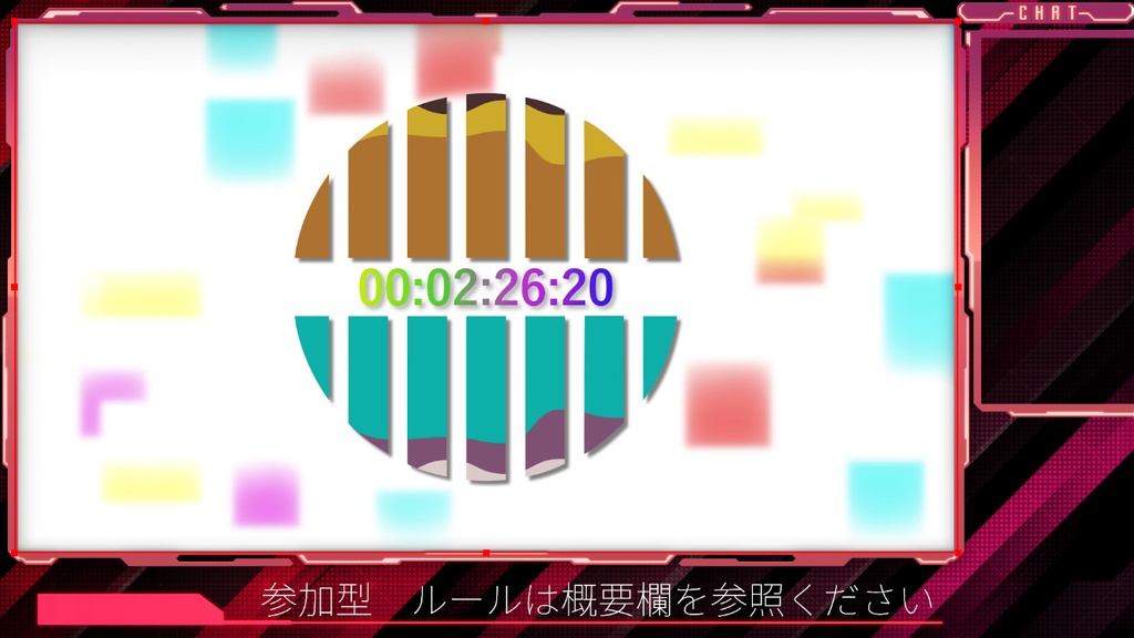 動く配信オーバーレイ Vol.1.00