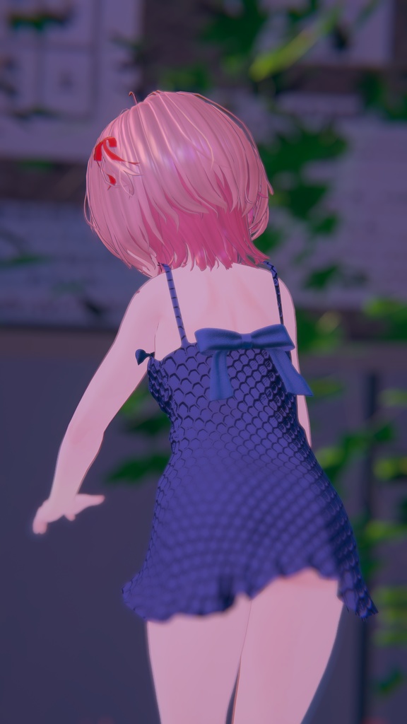 ブラックフライデーセール【シフォン・ショコラ対応】リボンワンピース