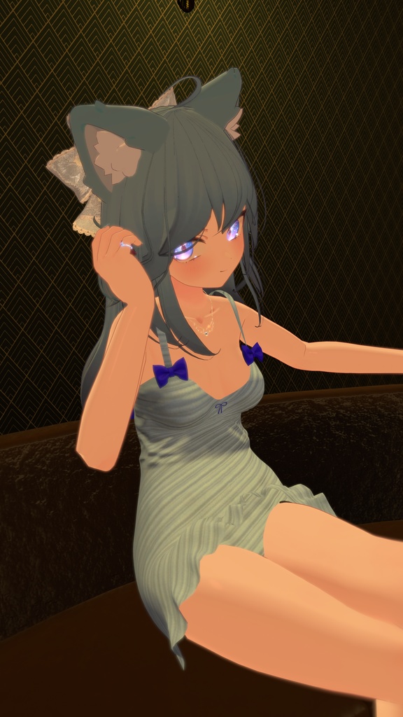 ブラックフライデーセール【シフォン・ショコラ対応】リボンワンピース