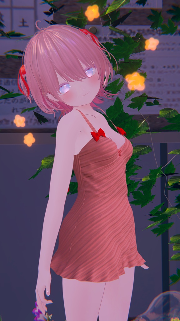 ブラックフライデーセール【シフォン・ショコラ対応】リボンワンピース