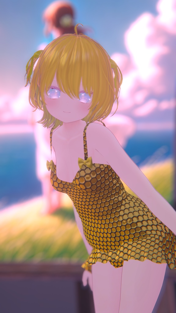 ブラックフライデーセール【シフォン・ショコラ対応】リボンワンピース