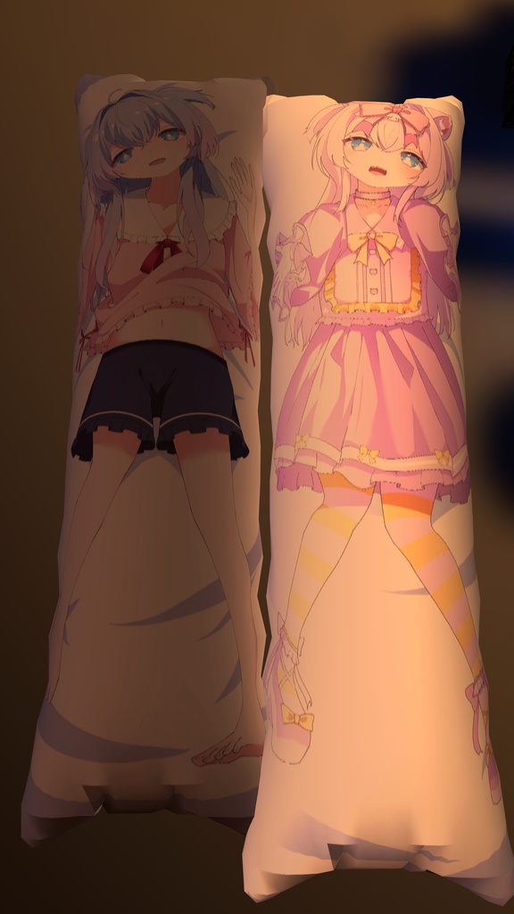 【Vket期間限定SALE】夢乃えるとずっと一緒だよっ!抱き枕【ワールド用アイテム】