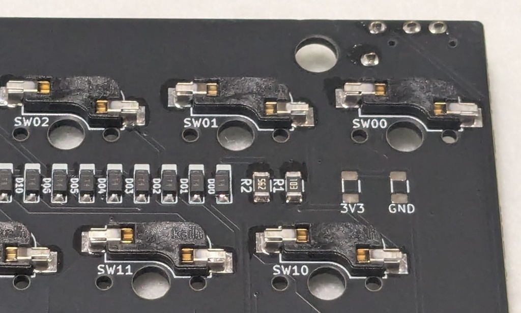 KumaChira (ハンダ付け不要、ホットスワップ対応キーボード)