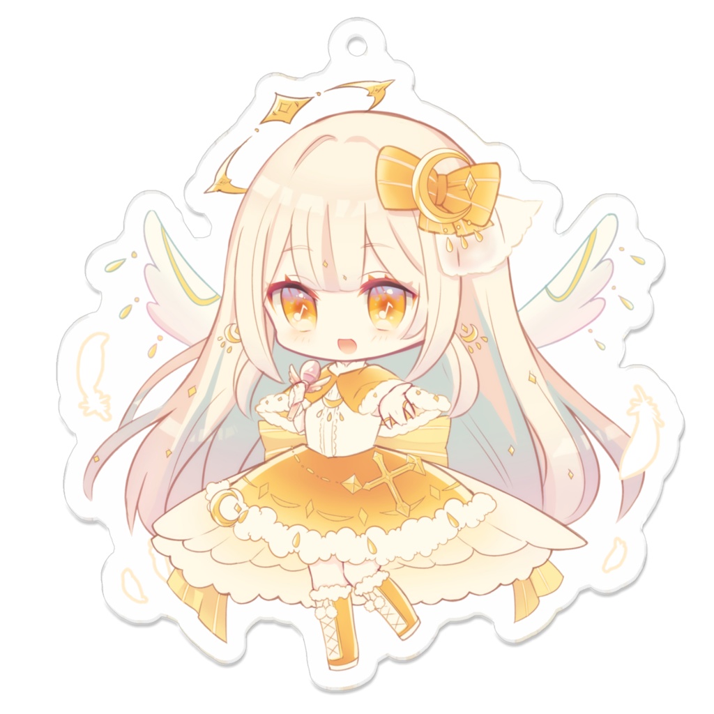 【受注生産】儚音ルイ キラキラX'mas2024 アクリルキーホルダー/レトロカラー