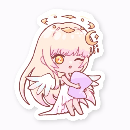 儚音ルイ ルームウェアSDステッカー