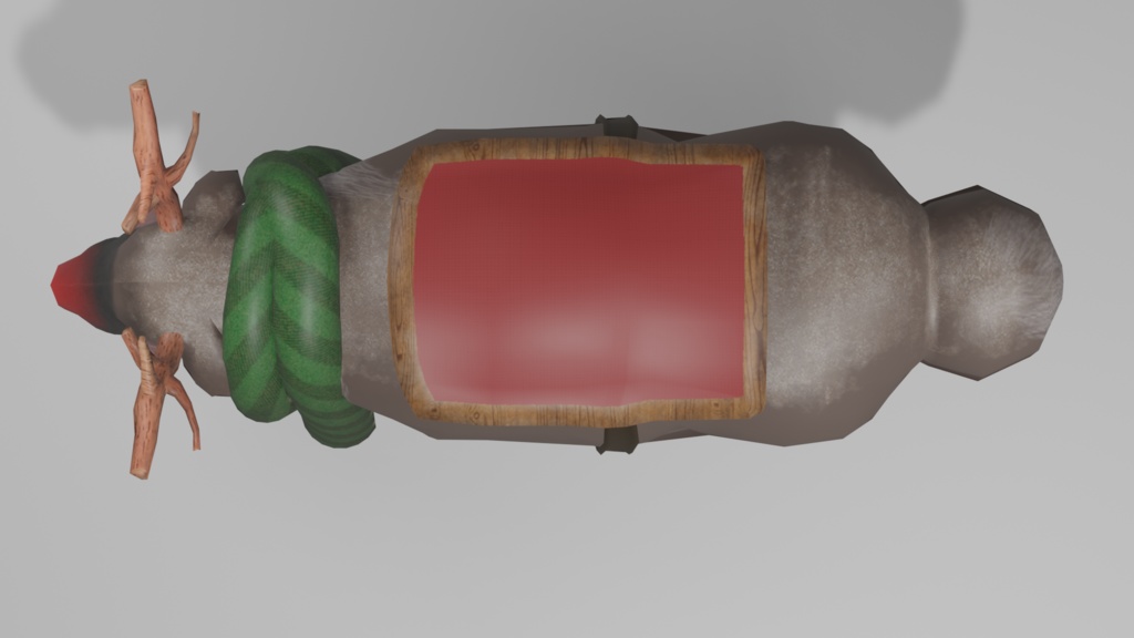 やる気のない赤鼻のトナカイ