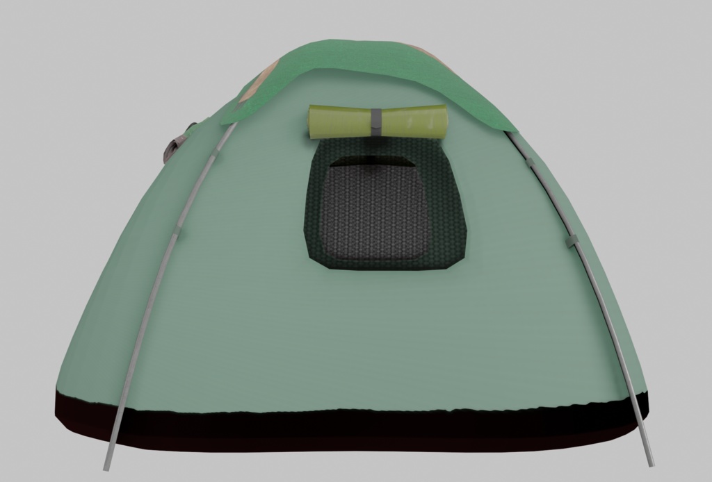 【3Dモデル】テント