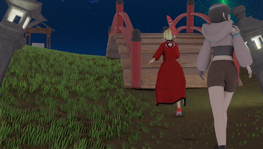 【3Dモデル】日本風の橋