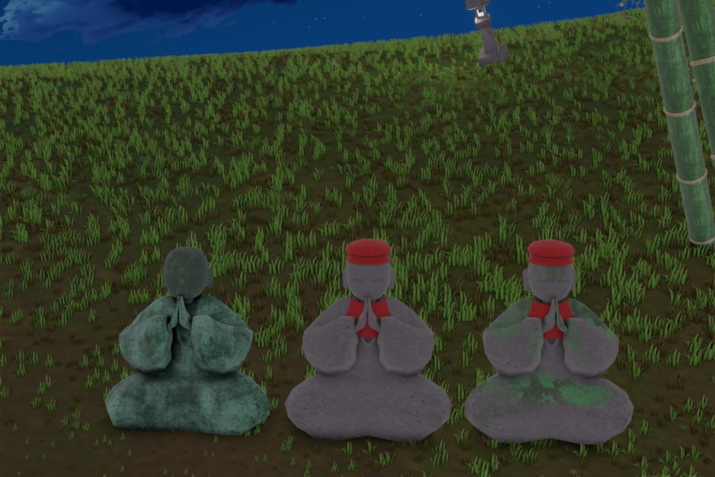 【3Dモデル】お地蔵様