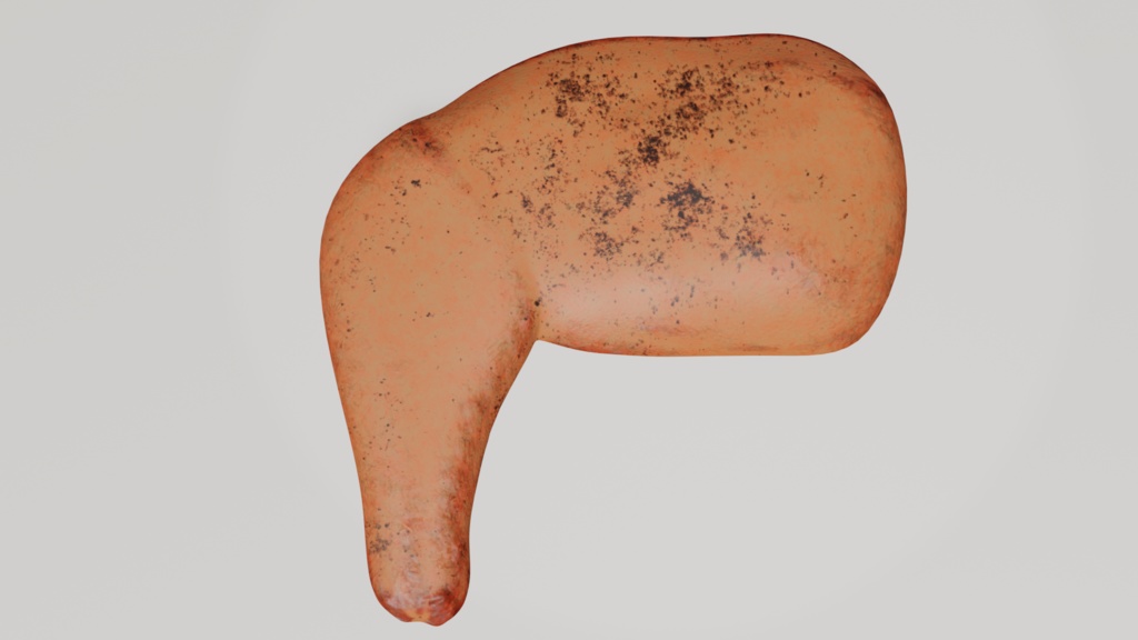 【3Dモデル】ローストチキン