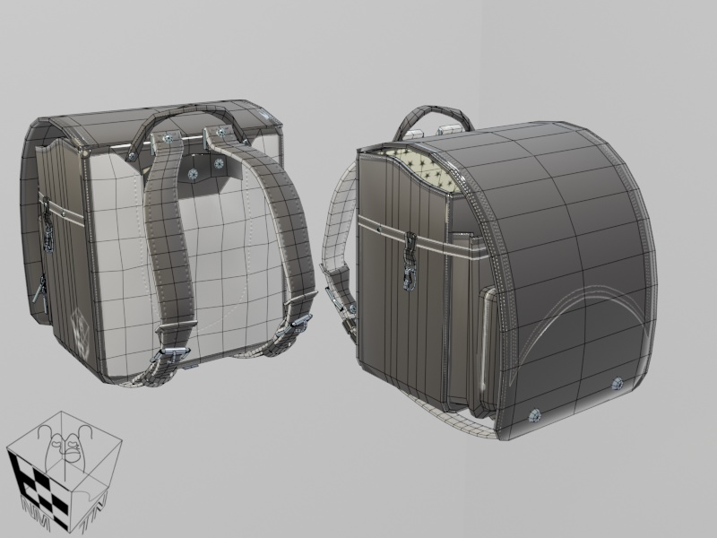 【3Dモデル】ランドセル