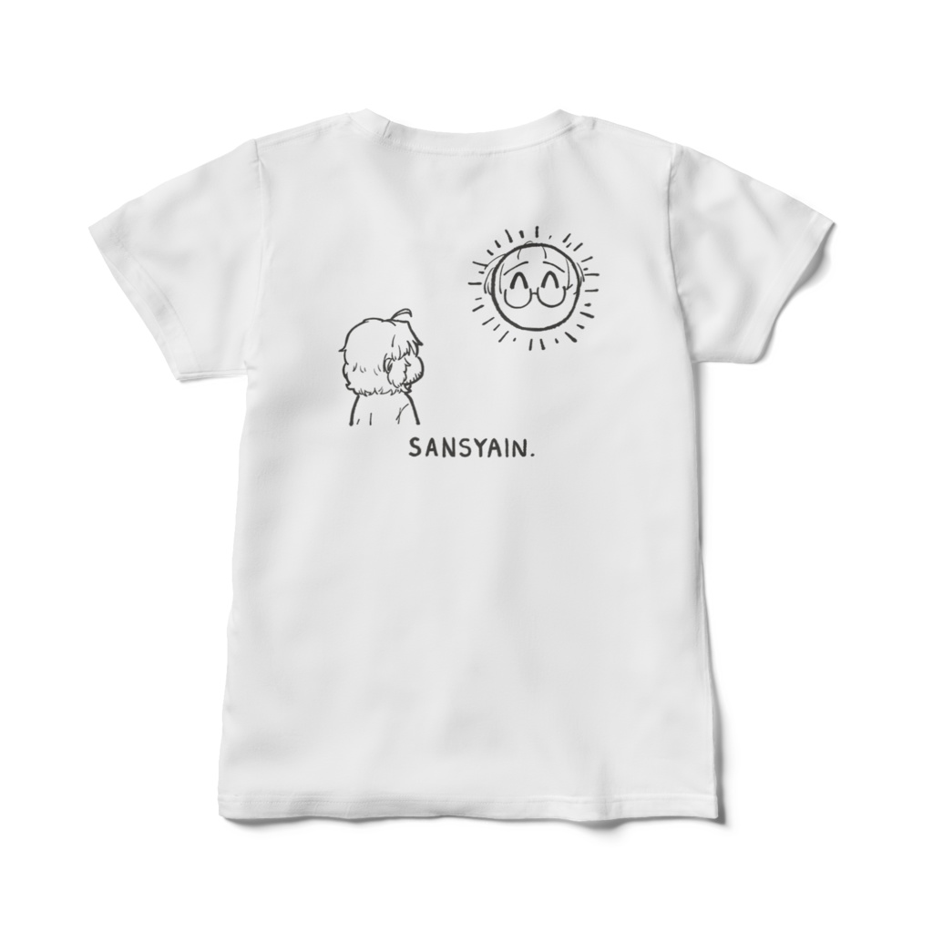 文士Tシャツ「さんしゃいん」(レディース)