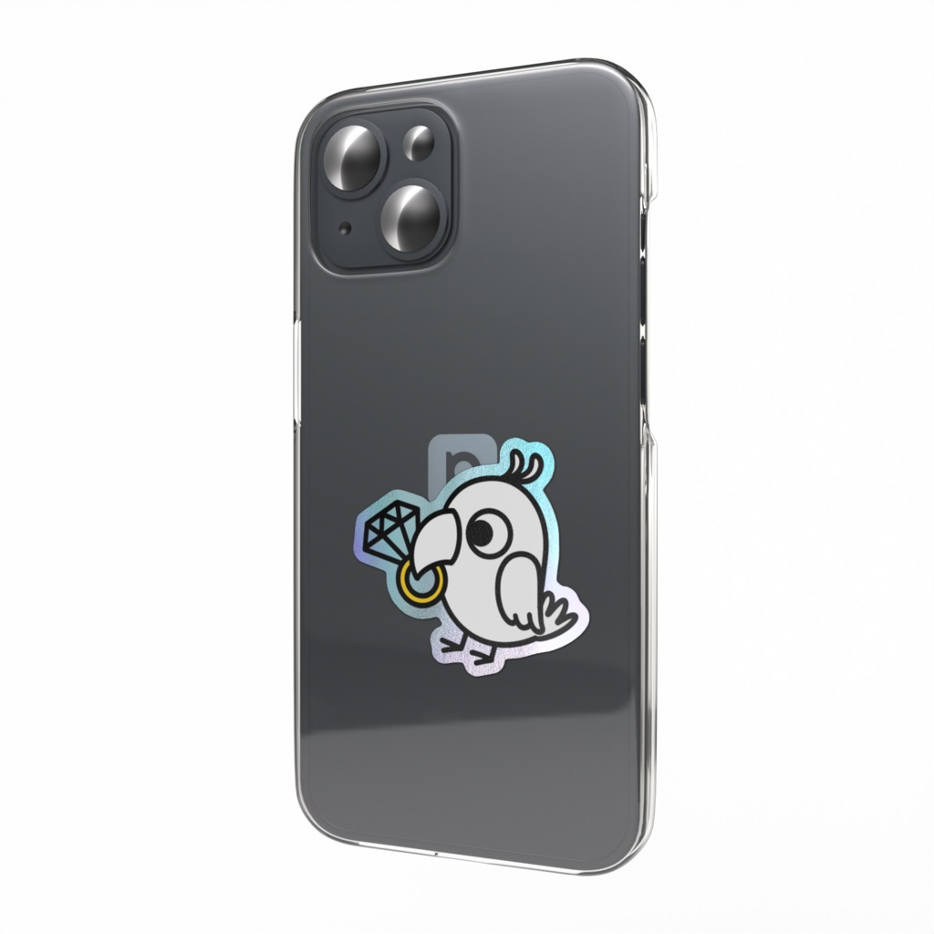 キョロッピー×ダイヤの指輪ステッカー