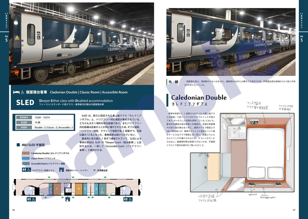 【DL版】スコットランド行き夜汽車の記録 カレドニアンスリーパー 2018-2019
