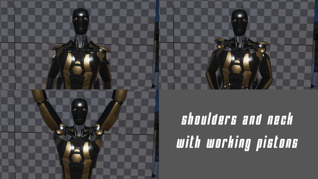 Fighter Bot [VRChat Avatar] SDK2 & SDK3 - Januzuzu - 2/6