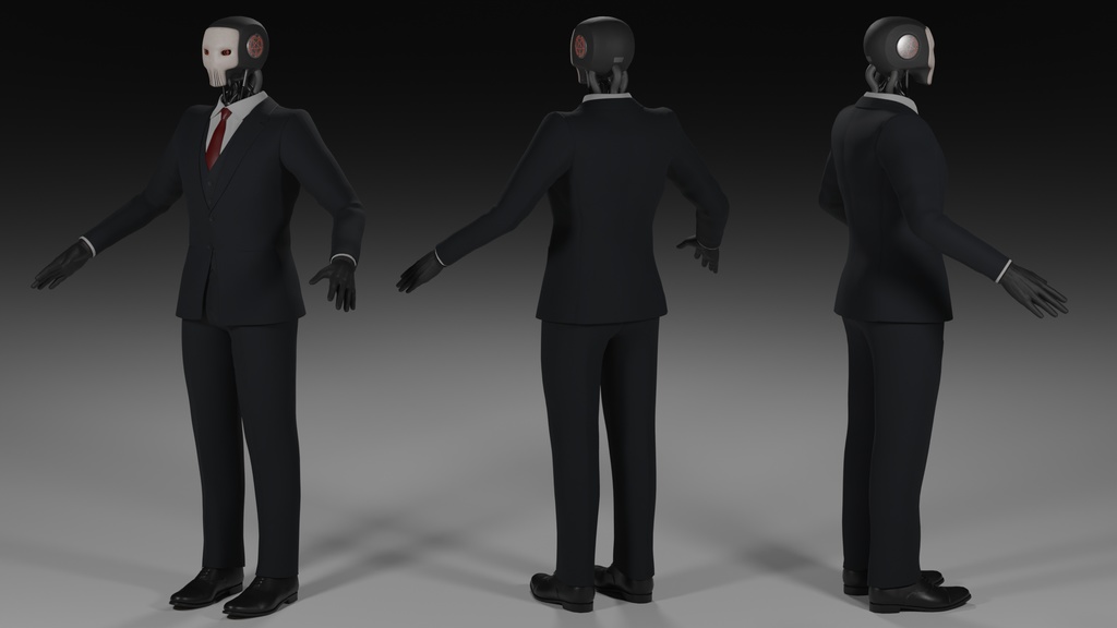 [VRChat Avatar] [PC & Quest] OniBot - Januzuzu - 6/6