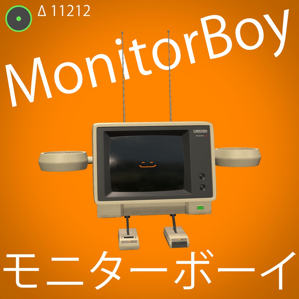 [モニターボーイ] MonitorBoy | Desktop Avatar [VR COMPATIBLE]