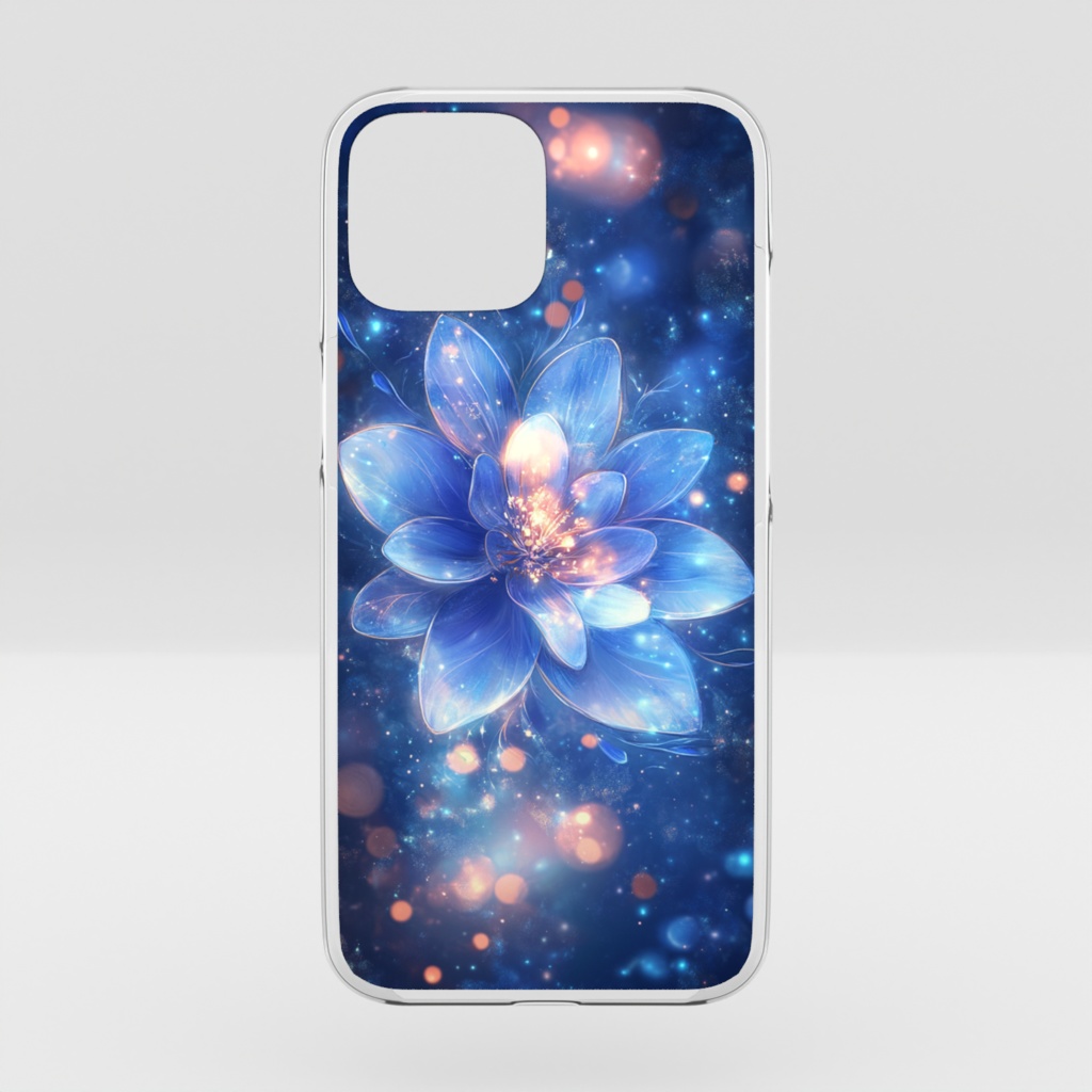 宇宙のどこかに咲く花のスマホケース②(iPhoneケース)