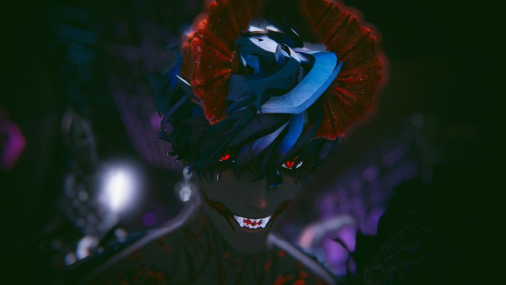 悪魔リーマン専用 口元目尻目頭テクスチャ