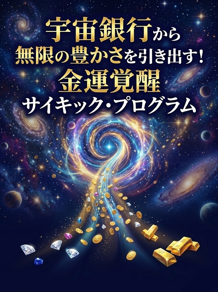 宇宙銀行から無限の豊かさを引き出す！ 金運覚醒サイキック・プログラム