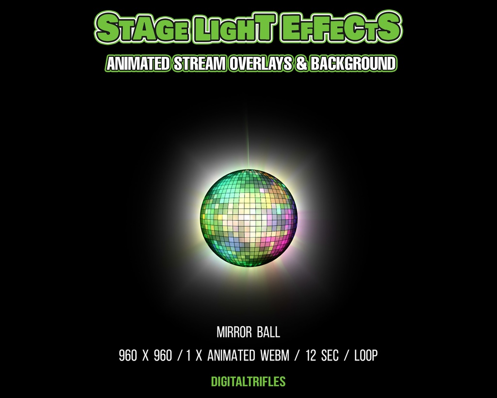 ストリーマーやVTuber、歌手、ダンサー、DJ、カラオケ向けのアニメーションステージライトエフェクト、Twitchストリームオーバーレイ、背景、OBS対応 / Animated Stage Light Effects for Streamers & VTubers, Perfect Twitch Overlays & Background