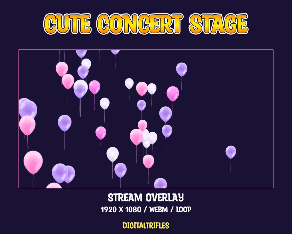 ストリーマーやVTuber、向けのアニメーションステージライトエフェクト、コンサートライブ会場背景、Twitchストリームオーバーレイ、OBS対応 / Concert Stage Twitch Stream Overlays for Streamers, VTubers, Light Effects, Design for Singer, Dancer, Karaoke, OBS