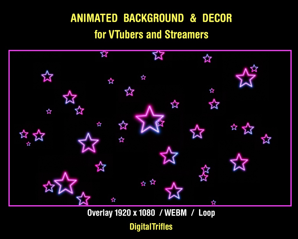 アニメーション化された VTuber 背景、音楽ステージと装飾、ダンス、歌、カラオケ、チャット、向けの Twitch ストリーム アセット、4K / Animated Background Music Stage and Decor, Twitch overlays, Stream Assets, Loop, 4K, Dance, Sing, Karaoke, Chatting