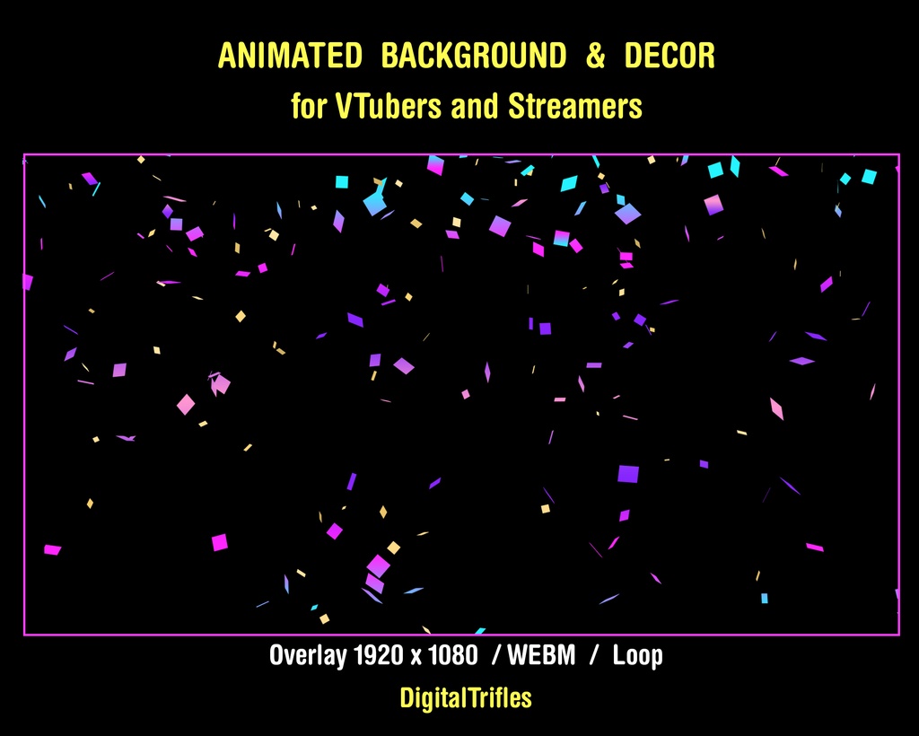 アニメーション化された VTuber 背景、音楽ステージと装飾、ダンス、歌、カラオケ、チャット、向けの Twitch ストリーム アセット、4K / Animated Background Music Stage and Decor, Twitch overlays, Stream Assets, Loop, 4K, Dance, Sing, Karaoke, Chatting