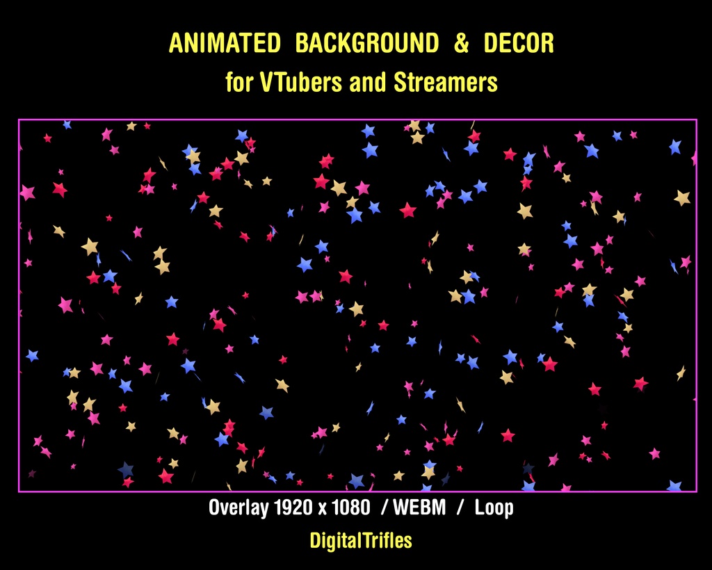 アニメーション化された VTuber 背景、音楽ステージと装飾、ダンス、歌、カラオケ、チャット、向けの Twitch ストリーム アセット、4K / Animated Background Music Stage and Decor, Twitch overlays, Stream Assets, Loop, 4K, Dance, Sing, Karaoke, Chatting