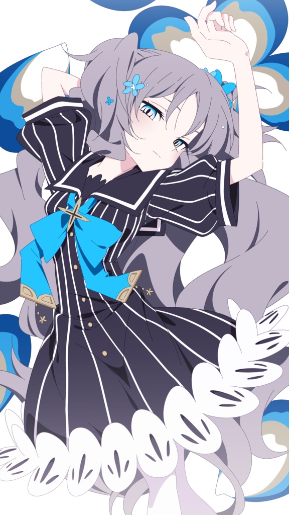 花少女ポストカード