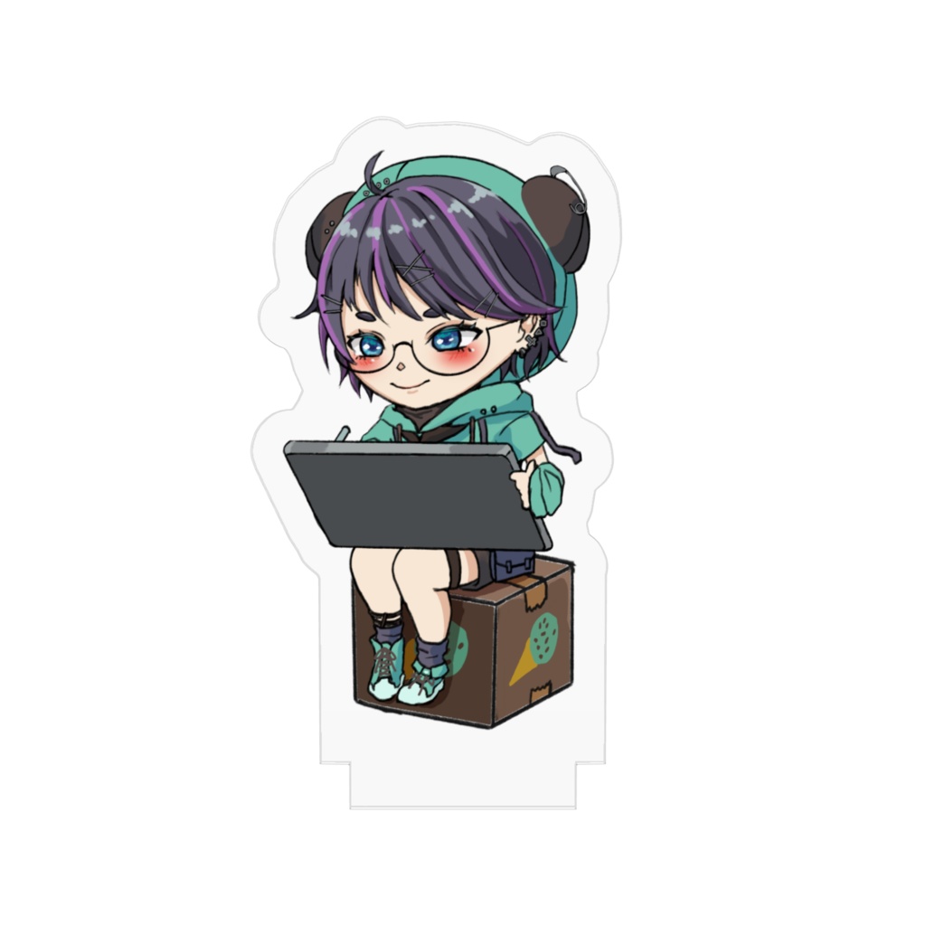 あまとうちゃんアクスタ(お絵描きVer.)