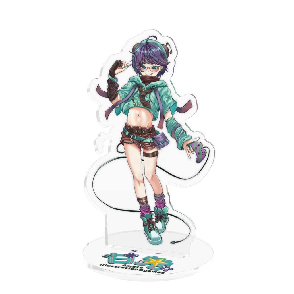 あまとうちゃんVキービジュアルアクリルスタンド