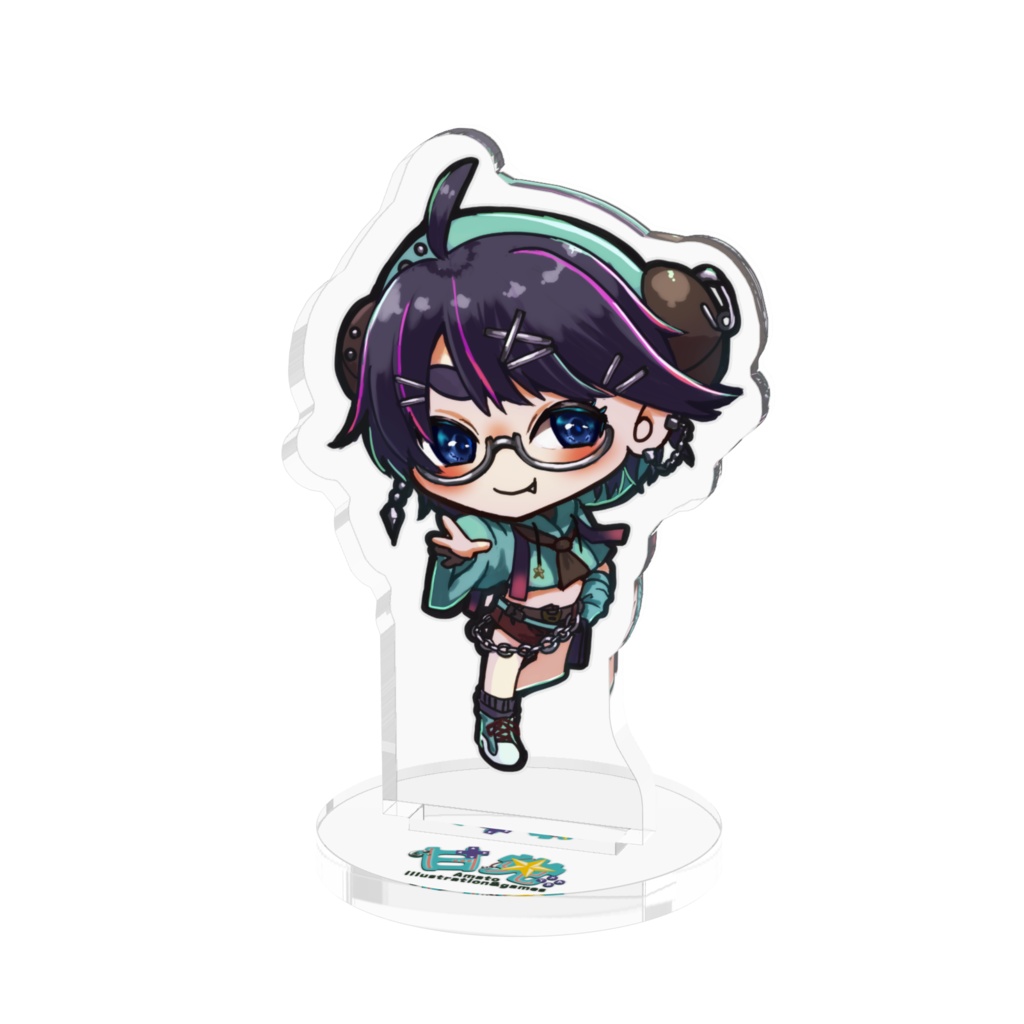 デフォルメあまとうちゃんVアクリルスタンド