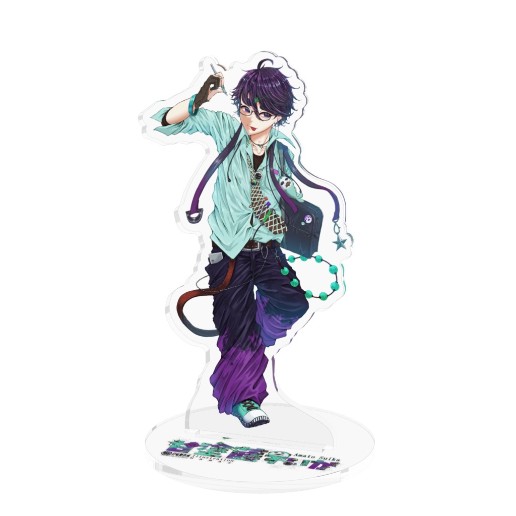 甘塗藤すいかキービジュアルアクリルスタンド