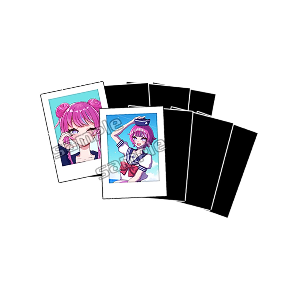 【受注生産】チェキ風トレカ４枚セット