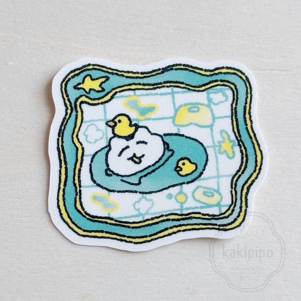 ふにゃふにゃおふろ♨︎ステッカー