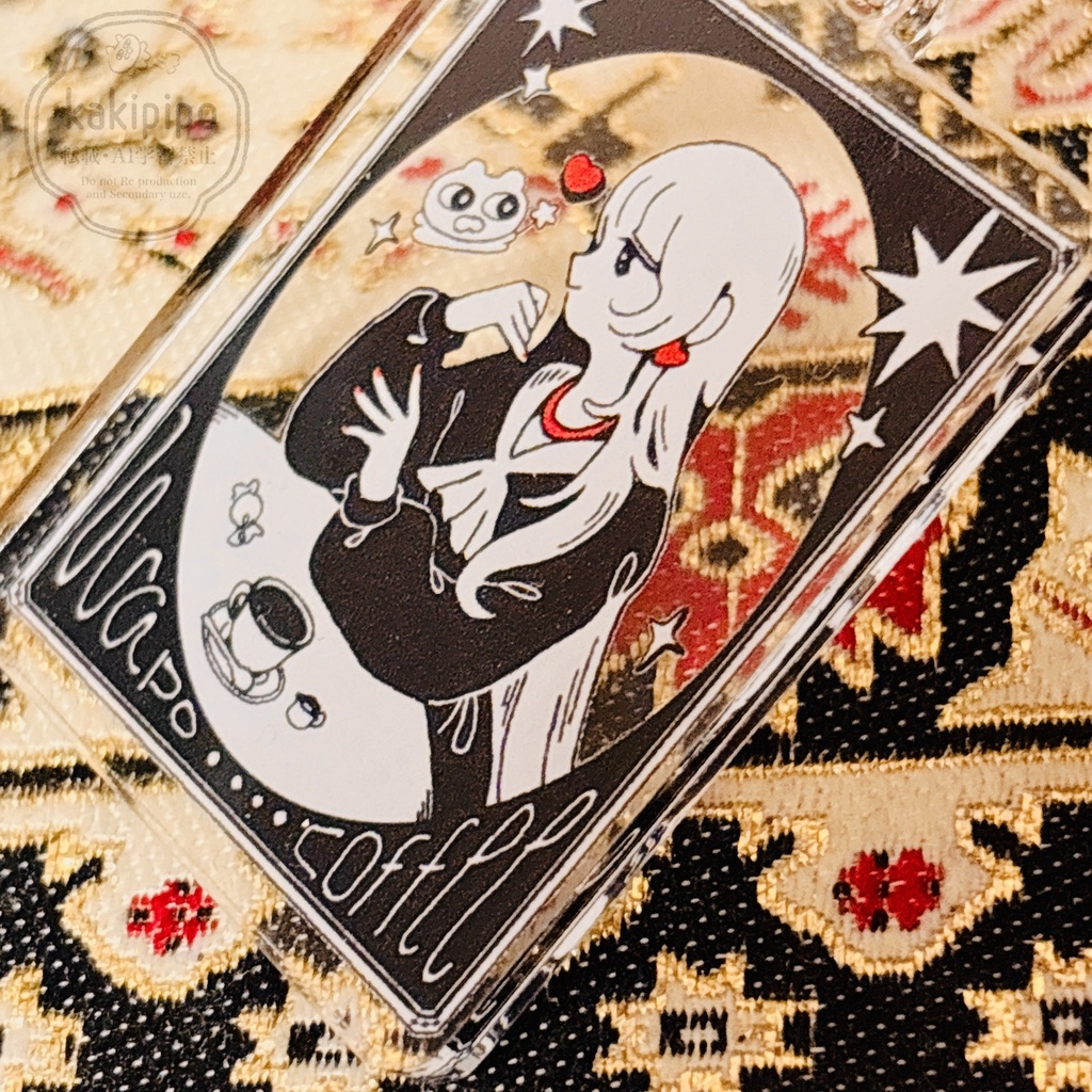 【喫茶ワポ】キーホルダー&ステッカー(単品購入可)