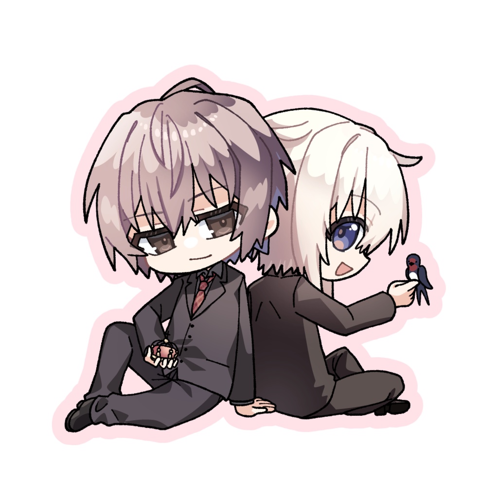 サクラノ刻 直哉＆圭 桜アクリルキーホルダー