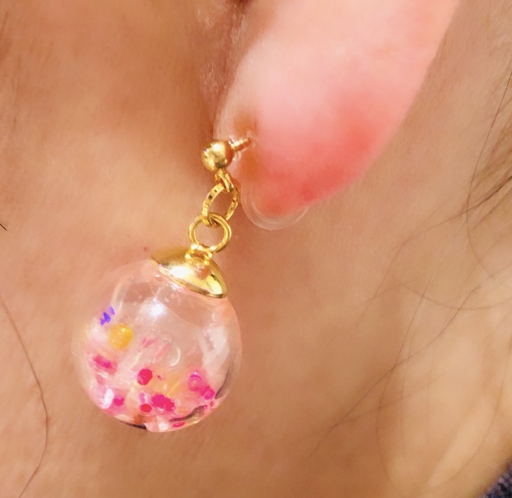 鬼滅の刃 竈門禰豆子イメージ ピアス