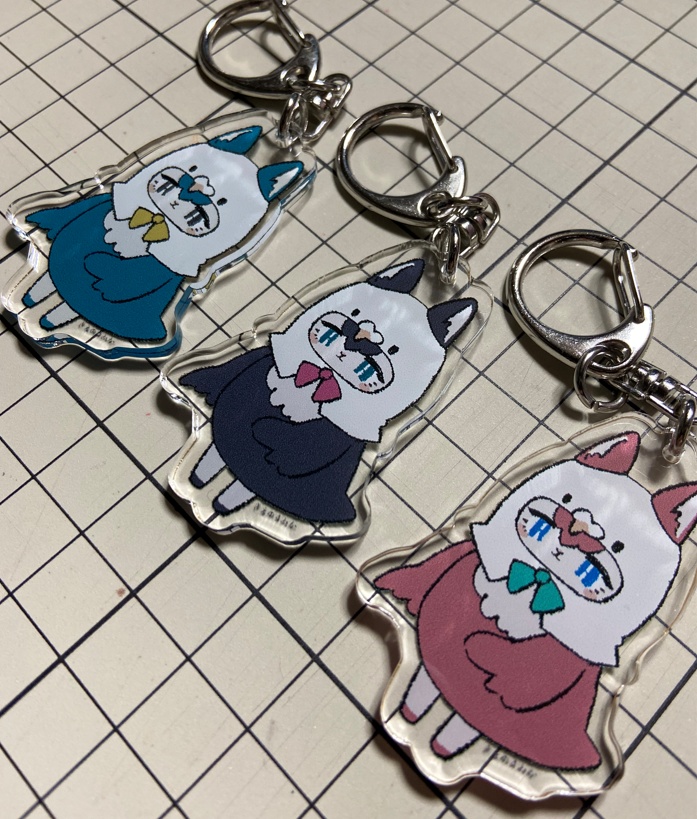 はとずきんちゃんアクリルキーホルダー
