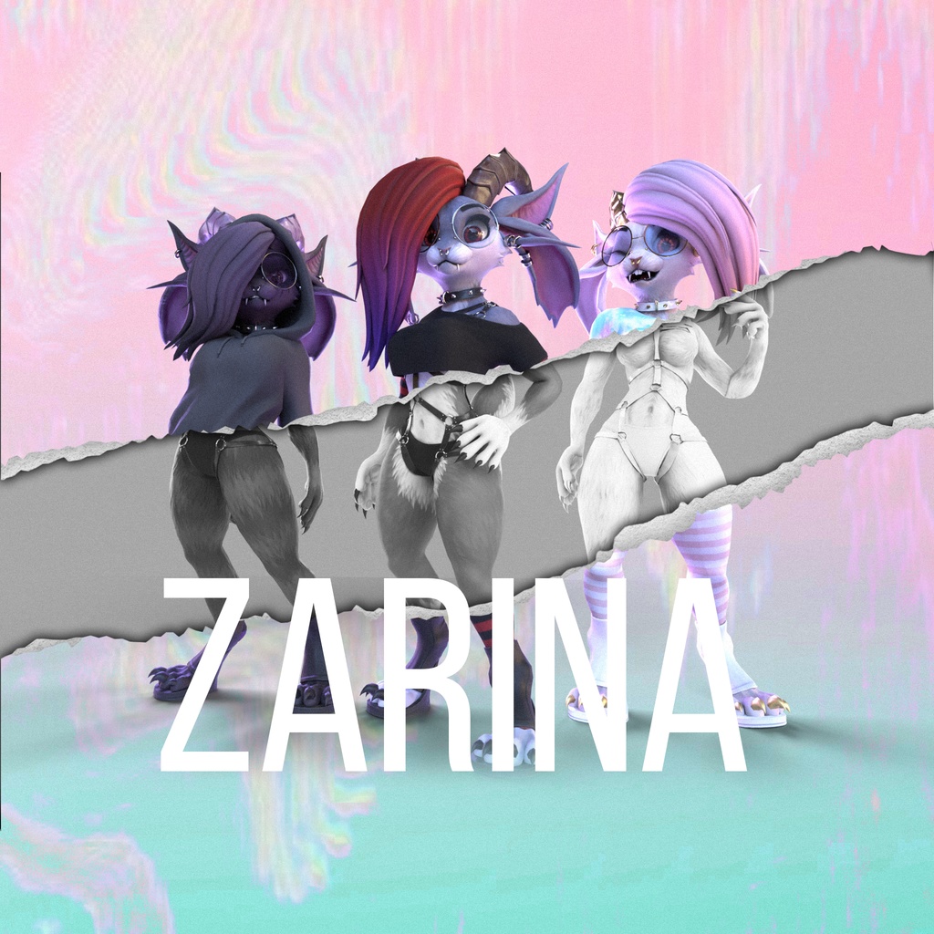 Zarina - Furry VRChat Avatar