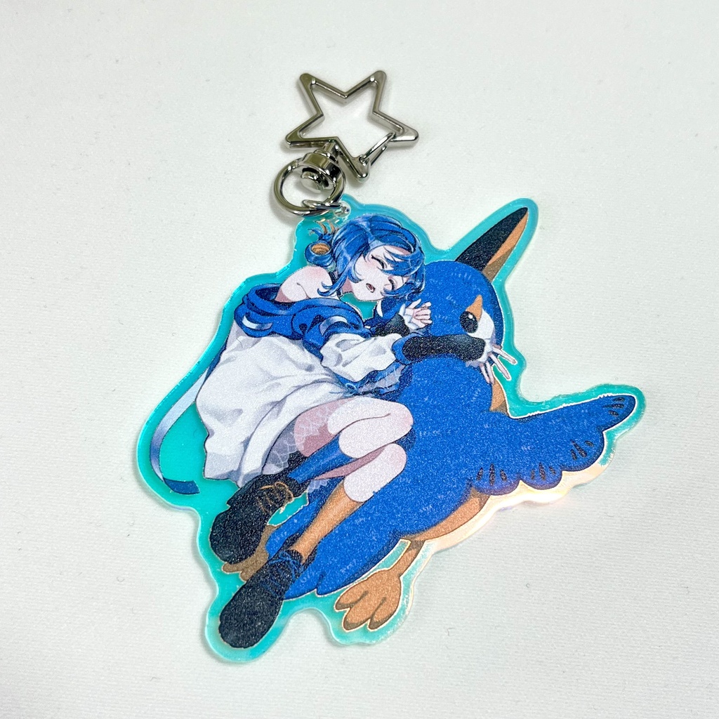 〖汀 御景〗ねむねむ　アクリルキーホルダー