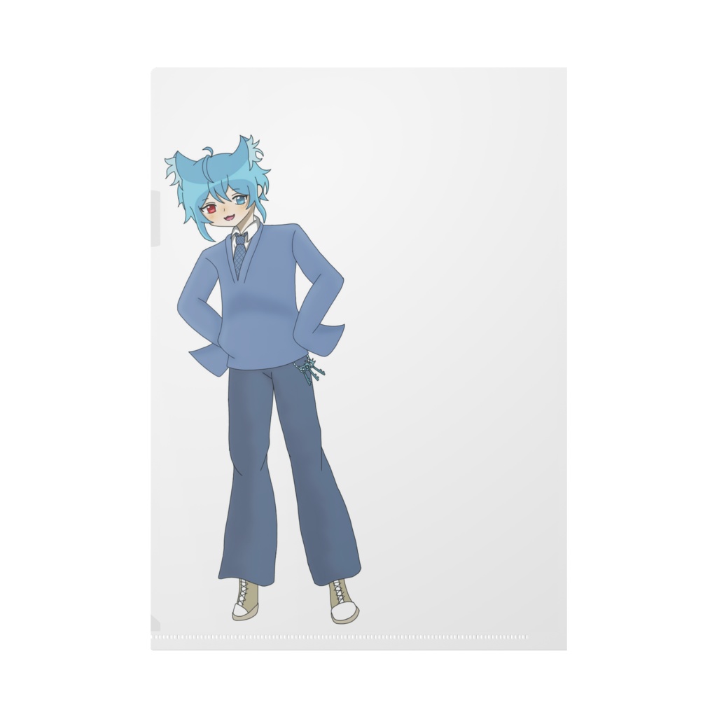 オリジナル クリアファイル 須栗りゆう