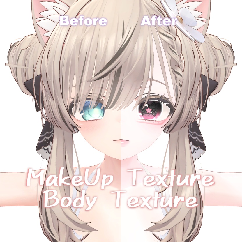 お花Flowery Texture__Eye & Body & Make Up【マヌカ用】
