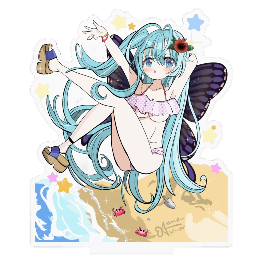 ネオちゃん:アクスタ(休暇)