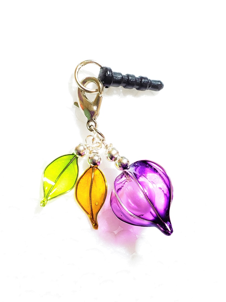 鬼灯チャーム(イヤホンジャック付き)