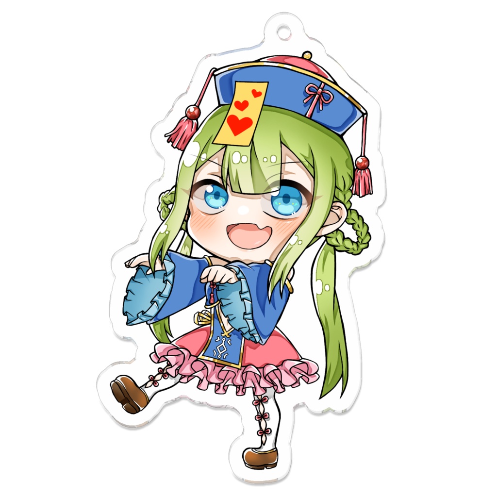 キョンシー娘 花琳のアクリルキーホルダー！