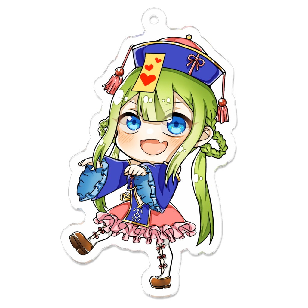 キョンシー娘 花琳のアクリルキーホルダー！